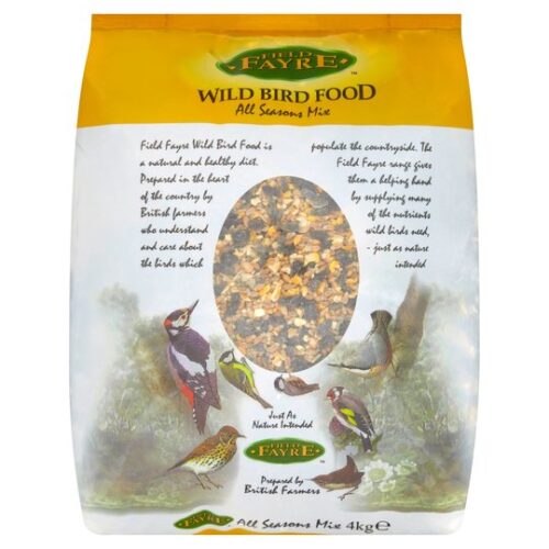 Field Fayre All Seasons Mix Wild Bird Food  4Kg