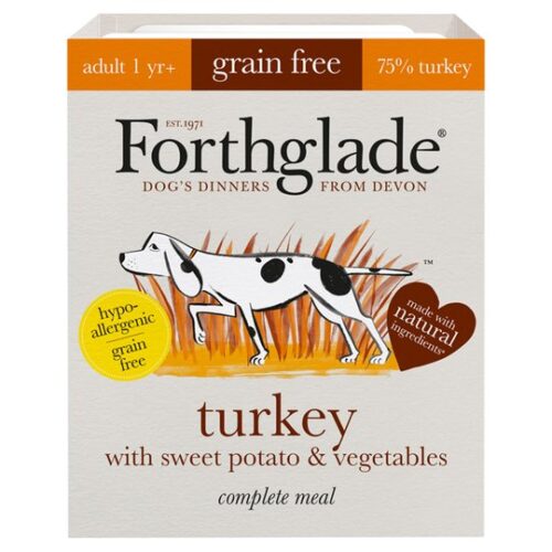 Forthglade Grain Free Adult Turkey & Vegetable 395G