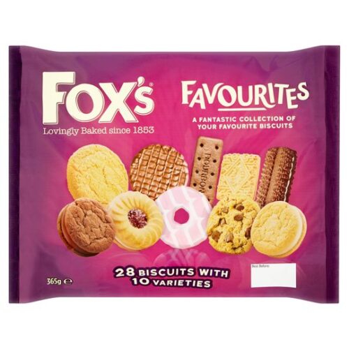 Fox’s Favourites Assortment Biscuits 365G