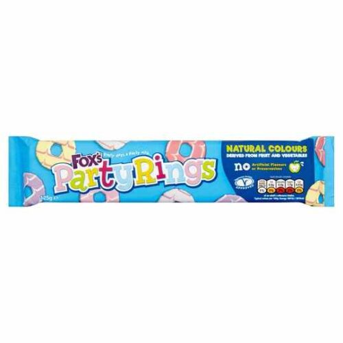 Fox’s Party Rings Biscuits 125G