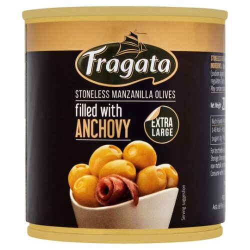 Fragata Olives Stuffed With Anchovy 200G