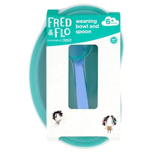 Fred & Flo Weaning Bowl And Spoon Set