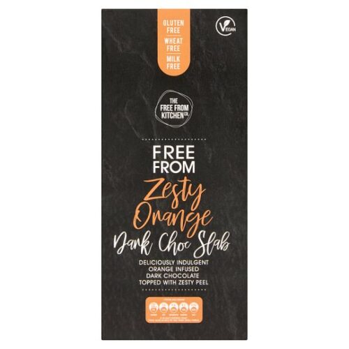 Free From Kitchen Orange Infusion Dark Chocolate Slab 100G