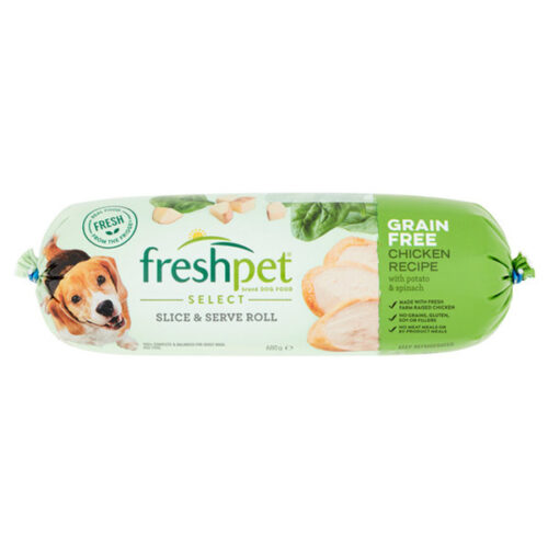 Freshpet Chicken Spinach & Potato Dog Food 680G