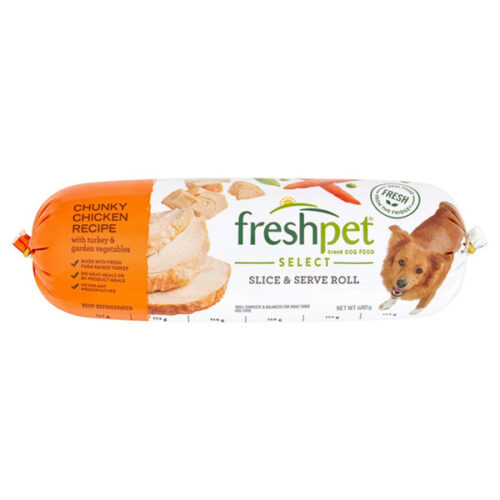 Freshpet Chicken Vegetable Turkey & Brown Rice Dog Food 680G