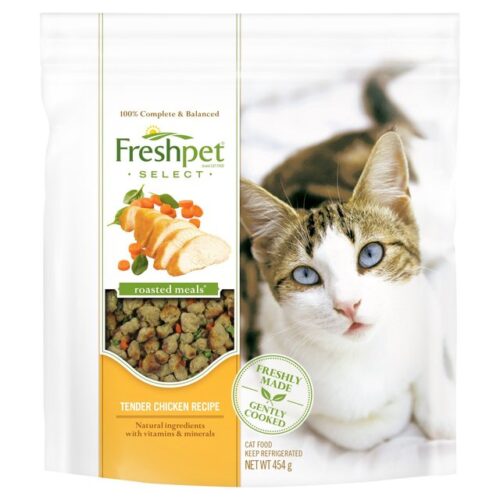 Freshpet Roasted Meals Chicken & Vegetable Cat Food 454G