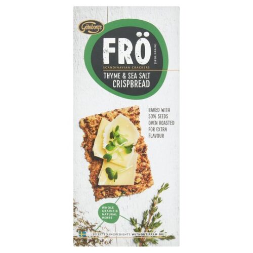 Fro Thyme & Sea Salt Crisp Bread 200G