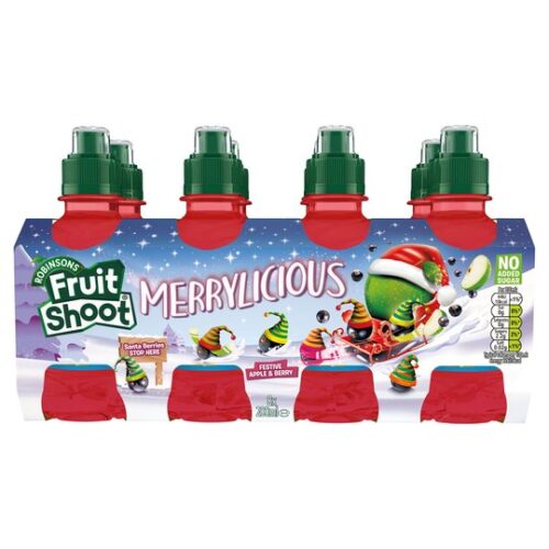 Fruit Shoot Apple & Berry Kids Juice Drink 8 X 200Ml