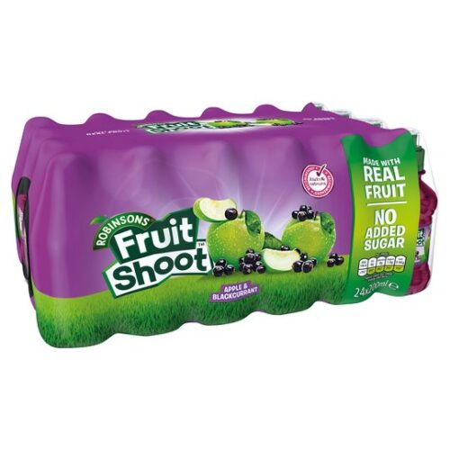 Fruit Shoot Apple & Blackcurrant No Added Sugar 24 X 200Ml