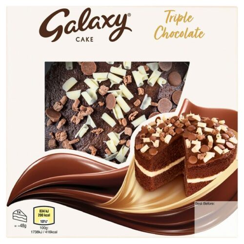 Galaxy Triple Chocolate Cake