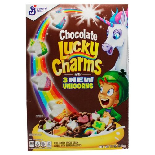 General Mills Lucky Charms Chocolate Cereal 311G