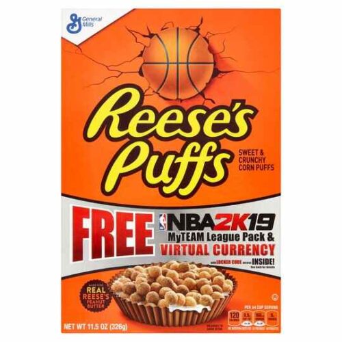 General Mills Reeses Puff Cereal 326G