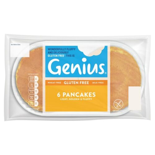 Genius Gluten Free 6 Pancakes