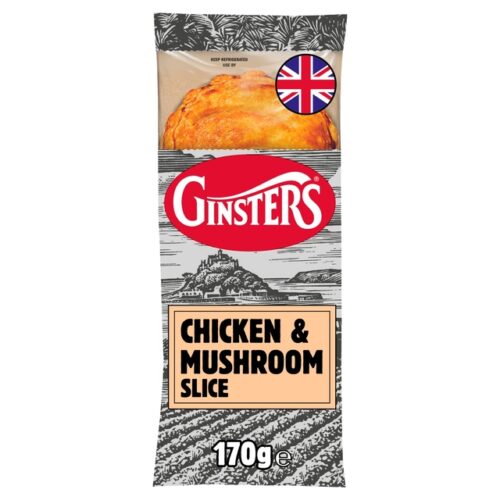 Ginsters Chicken And Mushroom Slice 170G