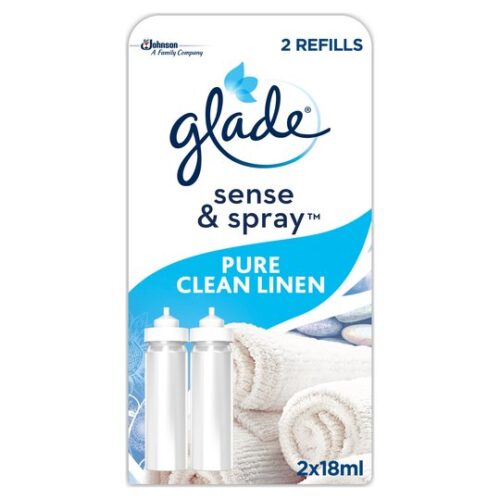 Glade Sense And Spray Duo Refill Clean Linen