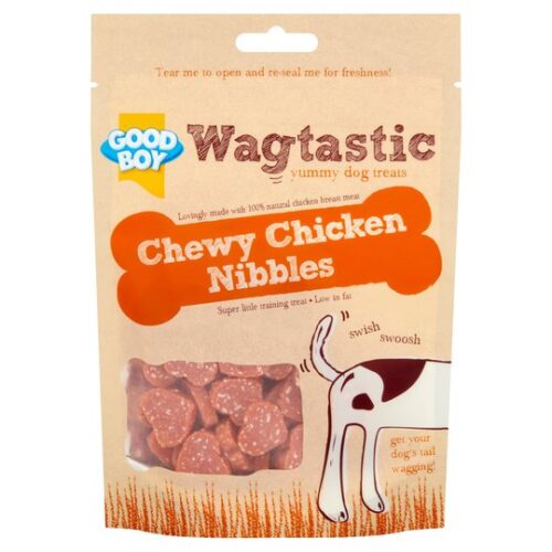 Good Boy Chewy Chicken Nibbles Dog Treats 70G