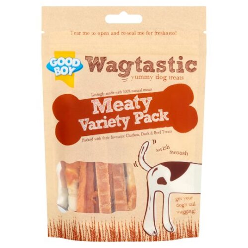 Good Boy Meaty Variety Pack Dog Treats 70G