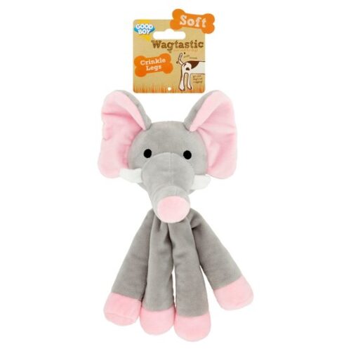 Good Boy Wagtastic Crinkl Legs Dog Toy