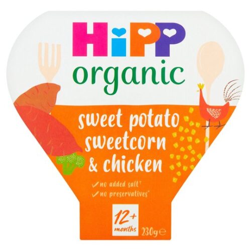 Hipp Organic Sweet Potato & Chicken Tray Meal 230G