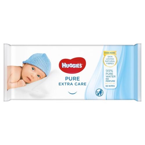 Huggies Baby Wipes Pure Extra Care 56 Pack