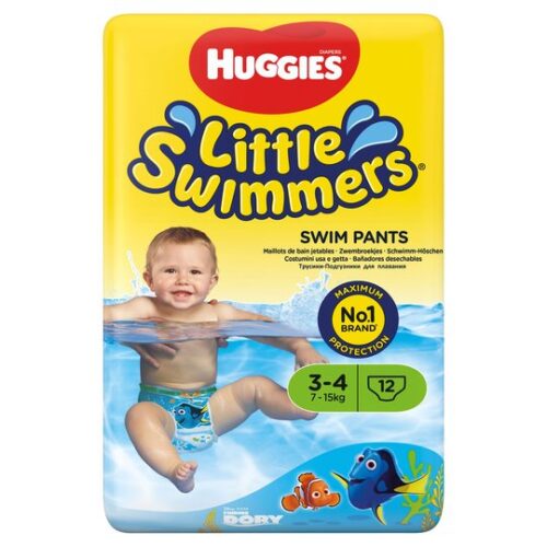 Huggies Little Swimmers Size 3-4 7-15Kg 12 Pants