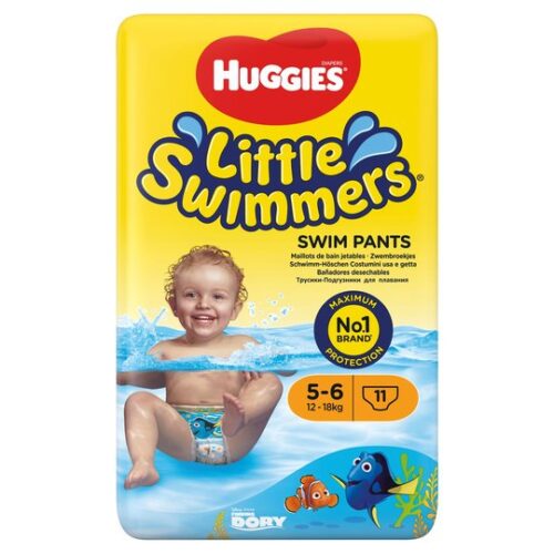 Huggies Little Swimmers Size 5-6 12-18Kg 11 Pants