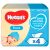 Huggies Pure Baby Wipes 4 Pack 224 Wipes