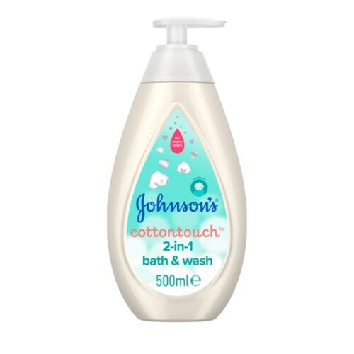 Johnson’s Baby Cotton Touch Bath Wash 2 In 1 500Ml