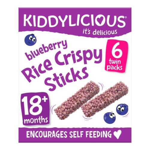 Kiddylicious Blueberry Rice Sticks 60G