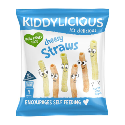 Kiddylicious Cheesy Straws 12G