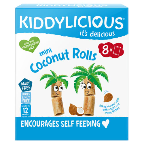 Kiddylicious Coconut Rolls 56G