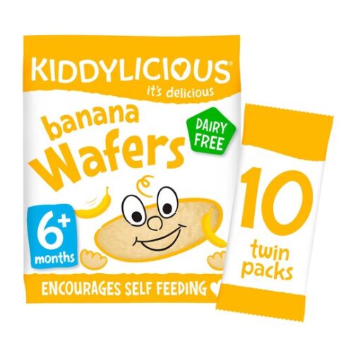 Kiddylicious Wafers Banana 40G