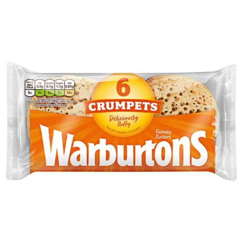 Kingsmill Crumpets 6 Pack