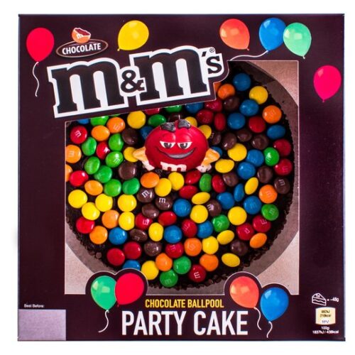 M&M’s Chocolate Ballpool Celebration Cake