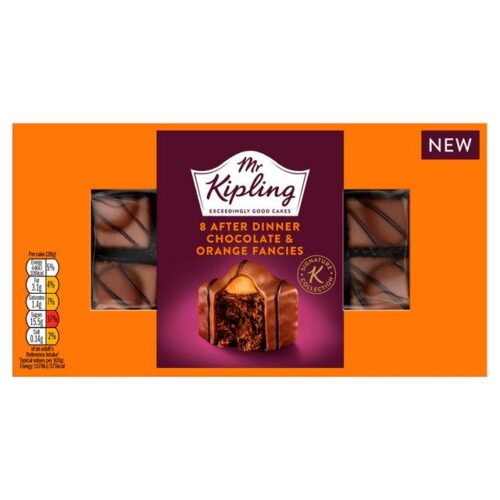 Mr Kipling 8 Chocolate Orange Fancies