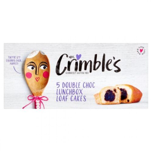 Mrs Crimbles 5 Double Chocolate Loaf Cakes 150G