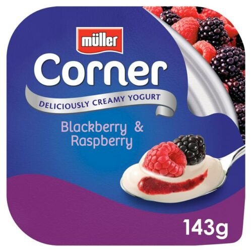 Muller Corner Blackberry Raspberry Yogurt 143G