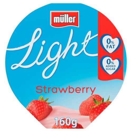 Muller Light Strawberry Yogurt 160G