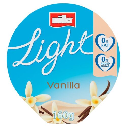 Muller Light Vanilla Yogurt 160G