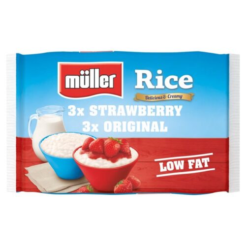 Muller Rice Original & Strawberry 6X180g