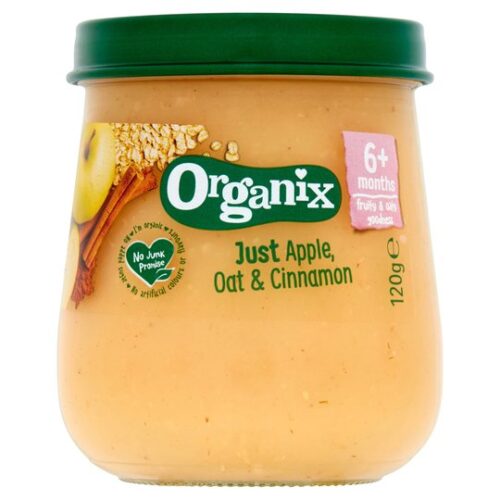 Organix Just Apple Oats & Cinnamon 120G