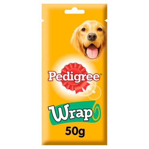 Pedigree Wrap Dog Treat 50G