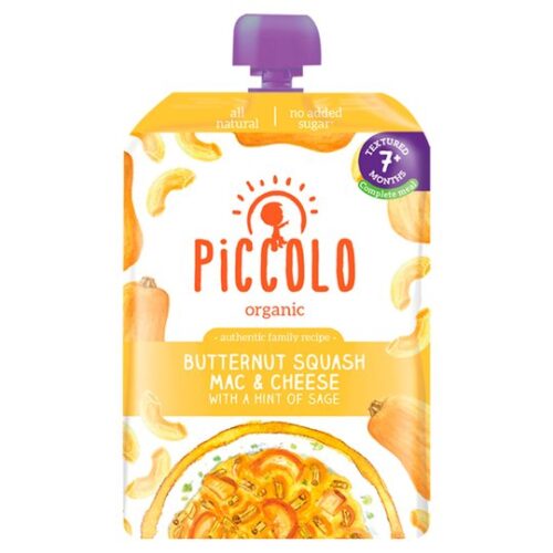 Piccolo Organic Squash Macaroni & Cheese Meal 130G