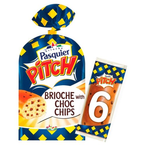Pitch Chocolate Chip Brioche Roll 6 Pack