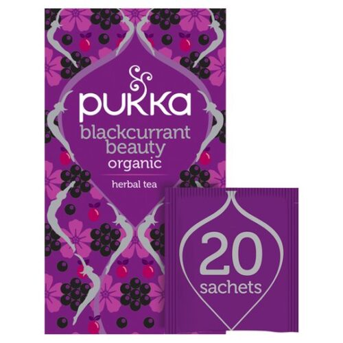 Pukka Herbs Blackcurrant Beauty Tea Bags 20S 38G