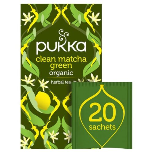 Pukka Organic Fair Matcha Clean Green 20 Tea Bags 30G