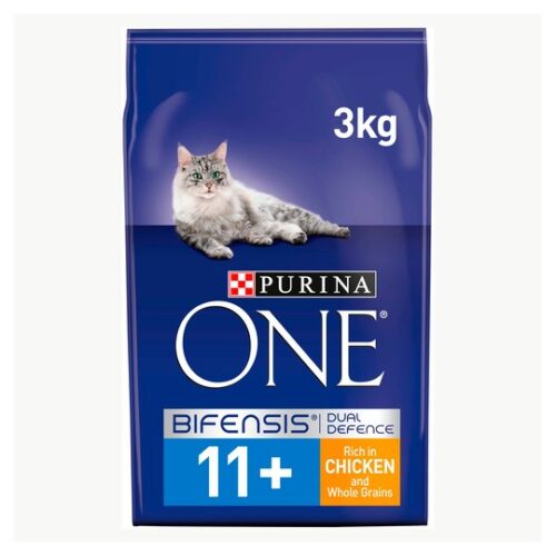 Purinaone Senior 11+ Dry Cat Food Chicken 3Kg