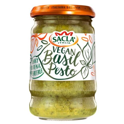 Sacla Basil Pesto Gluten Free 190G