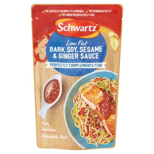 Schwartz Forfish Dark Soy/Sesame Ginger Sauce 300G