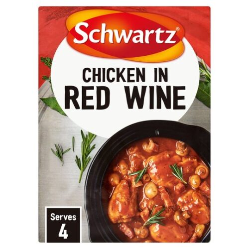 Schwartz Slow Cookers Chicken In Red Wine 35G